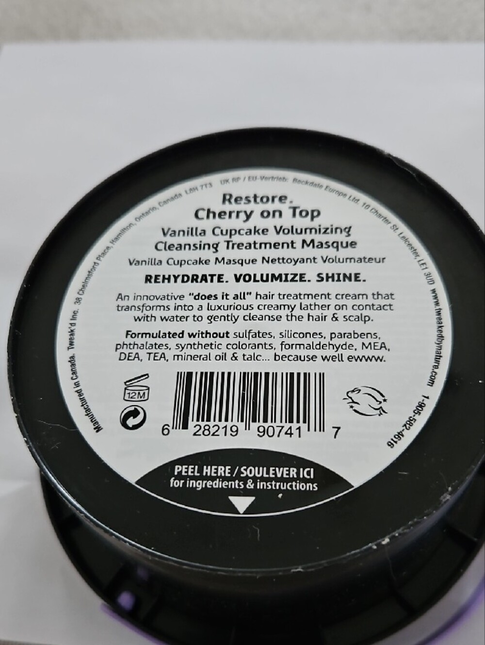 2 Tubs Cherry on Top Hair Treatmemt and Blow-Dry Primer - Picture 3 of 3